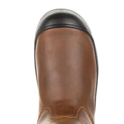 'Rocky' Men's 11" Worksmart Int. Met Guard EH WP Comp Toe - Brown -Carhartt Store RKK0264 birdseye 1024x1024@2x