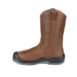 'Rocky' Men's 11" Worksmart Int. Met Guard EH WP Comp Toe - Brown -Carhartt Store RKK0264 instep profile 1024x1024@2x
