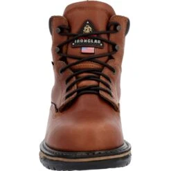 'Rocky' Men's 6" Ironclad EH WP Soft Toe - Brown / Sunset Wheat -Carhartt Store RKK0361 front 1024x1024@2x