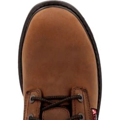 'Rocky' Men's 8" Rams Horn EH WP Comp Toe - Dark Brown -Carhartt Store RKK0394 birdseye 1024x1024@2x