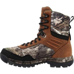 'Rocky' Men's 8" Lynx 800G WP Hunting - Brown / Camo -Carhartt Store RKS0594 instep profile 1024x1024@2x