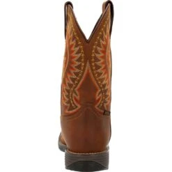 'Rocky' Men's 11" Rugged Trail EH WP Western Square Toe - Brown -Carhartt Store Rocky Rugged Trail 11 waterproof western work boot RKW0370 3 1024x1024@2x