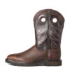 'Ariat' Men's 11" Groundwork Western EH Soft Toe - Brown -Carhartt Store S21 MNS WORK 10034718 side 1024x1024@2x