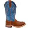 'Anderson Bean' Men's 13" Briar Mad Dog Western Square Toe - Brown / Blue -Carhartt Store S30001 1024x1024@2x