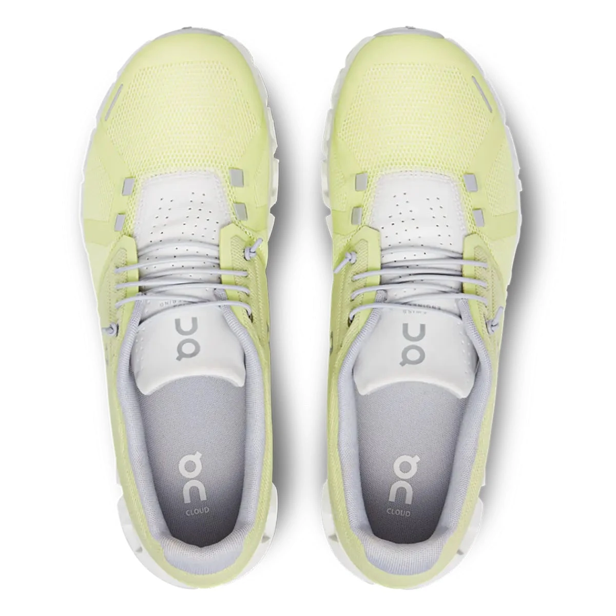 'On Running' Women's Cloud 5 - Hay / Frost - Image 2