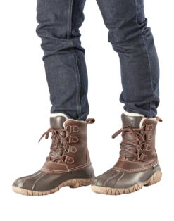 'Baffin' Men's 12" Yellowknife Insulated WP Boot - Brown -Carhartt Store YELLOWKNIFE BBJ ONFOOT 1024x1024@2x