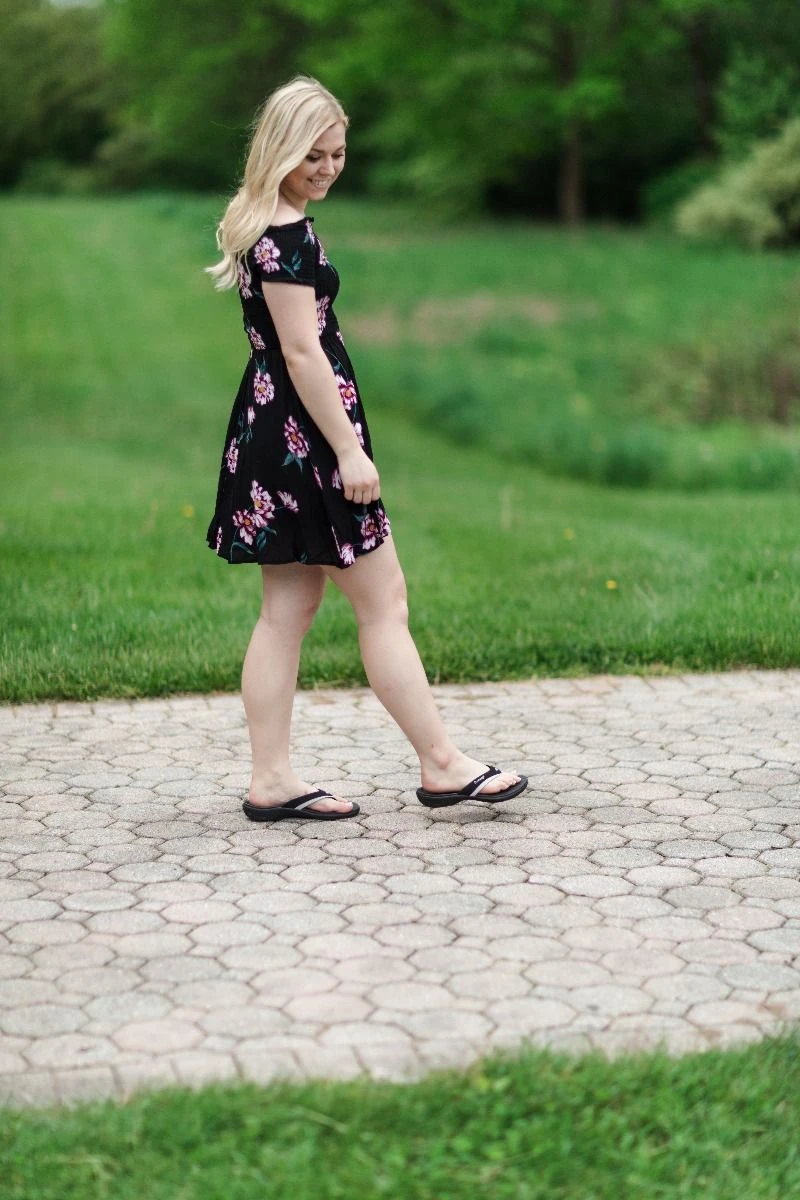 'Powerstep' Women's ArchWear™ Sandal - Black 10 'Powerstep' Women's ArchWear™ Sandal - Black - Image 8