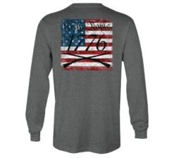 'Howitzer' Men's People '76 T-Shirt - Graphite Heather