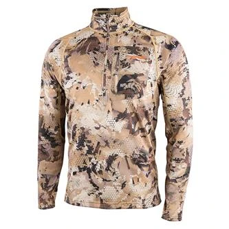 'Sitka' Men's Core Midweight Zip T-Shirt - Waterfowl : Marsh 3 'Sitka' Men's Core Midweight Zip T-Shirt - Waterfowl : Marsh