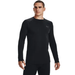 'Under Armour' Men's ColdGear® 3.0 All Season Baselayer Crew - Black