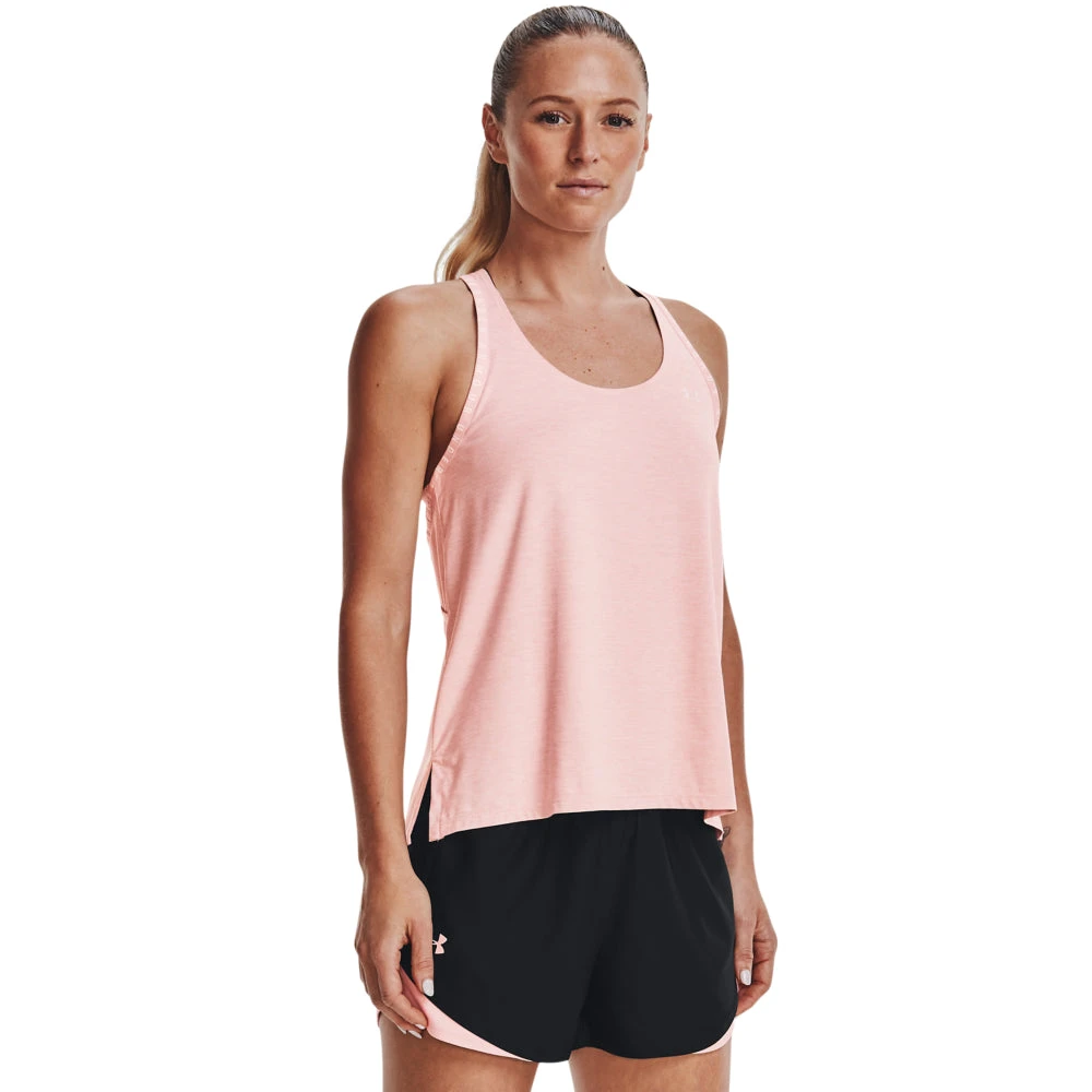 'Under Armour' Women's Knockout Mesh Back Tank - Retro Pink 5 'Under Armour' Women's Knockout Mesh Back Tank - Retro Pink - Image 3