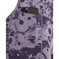 'Under Armour' Women's Meridian Print Ankle Leggings - Purple / Tangerine / Silver -Carhartt Store s7.V5 1369006 530 SIDEDET 1024x1024@2x