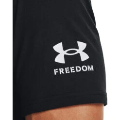 'Under Armour' Men's New Freedom BFL T-Shirt - Black / White 9 'Under Armour' Men's New Freedom BFL T-Shirt - Black / White -Carhartt Store s7.V5 1370824 001 COLLAR 1024x1024@2x
