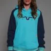 'Kimes Ranch' Women's Summer Love Hoodie - Blue 2 'Kimes Ranch' Women's Summer Love Hoodie - Blue -Carhartt Store summer love hood blue womens 1 1024x1024@2x