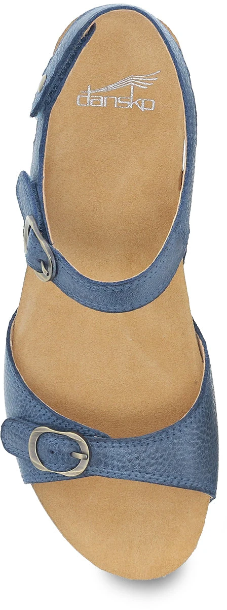 'Dansko' Women's Tricia - Blue Milled Burnished 4 'Dansko' Women's Tricia - Blue Milled Burnished - Image 2