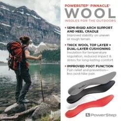 'Powerstep' Pinnacle Journey Wool Insoles 17 'Powerstep' Pinnacle Journey Wool Insoles -Carhartt Store wool infog 1024x1024@2x